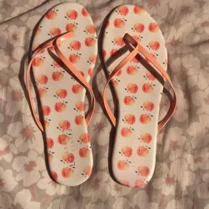 Peach Flip-Flops